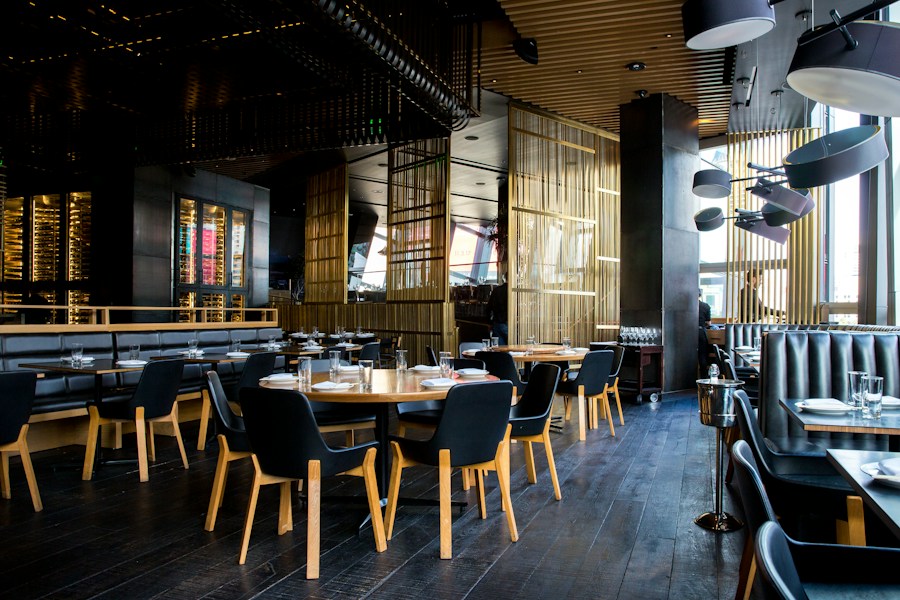 A welcoming restaurant interior